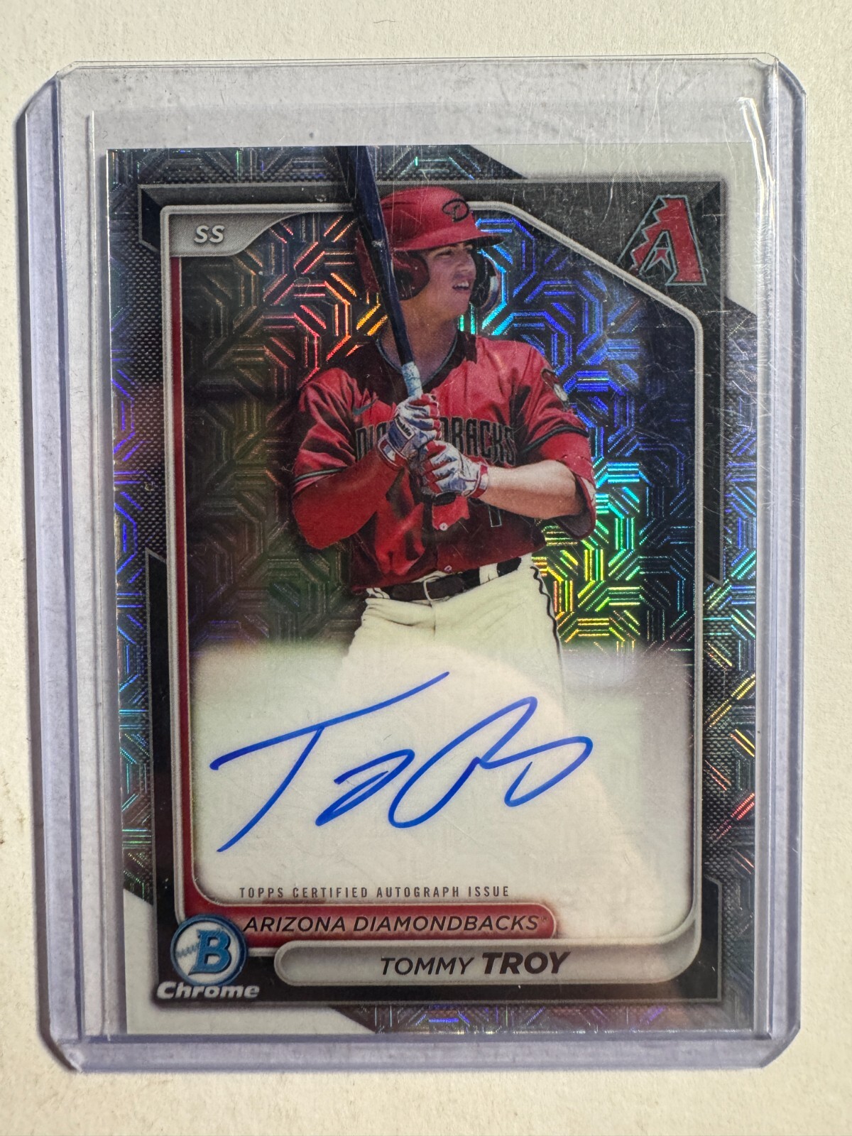 K286,769 - 2024 Bowman Chrome Mega Box Autographs #BMATT Tommy Troy Auto