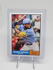 2024 Topps Archives - Jackson Chourio 1961 Topps Image Variation #44  (RC) SSP 