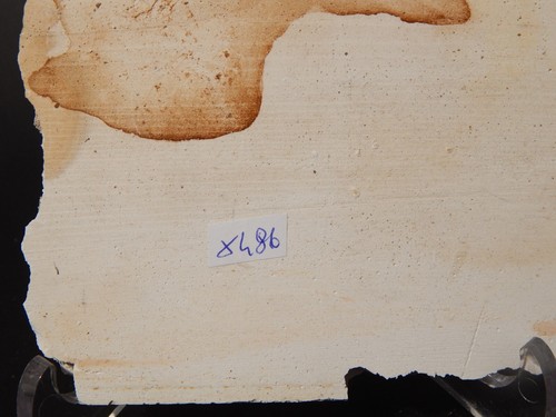 ANTIKE 1700 AUTHENTISCHE FLIESE KERAMIKFLIESE DELFT MANGAN DEKOR - Bild 4 von 4