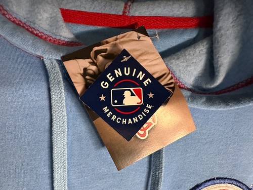 Cooperstown Collection Stitches MLB Atlanta Braves Hoodie Men Size Small / New - Picture 4 of 8