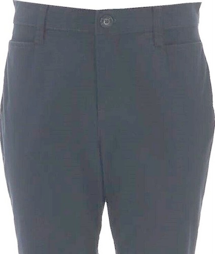 Gloria Vanderbilt Black "Amanda" Twill Velvety Trousers Pants Size 8 Short - Picture 4 of 5