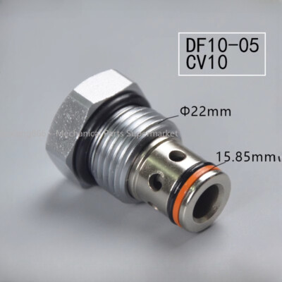 #ad DF10 05 Hydraulic Threaded Cartridge Check Valve CV10 Pressure Holding Valve $17.47