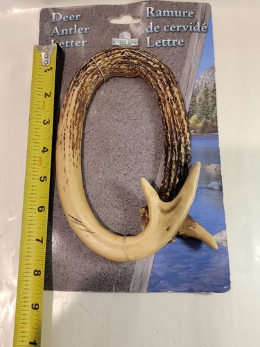 River's Edge Products Decorative Antler Letter Q, Rustic Wall Mounted Decor - Picture 6 of 8