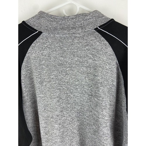 Rouge Collection Plus Size Brooklyn Black Gray Zip Up Sweatshirt Size 4X (923) - Picture 8 of 8