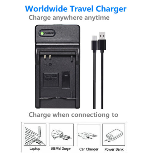 Replacement Battery or charger for Toshiba PX1733 PX1733E-1BRS PX1730E-1C4G Cam - Picture 30 of 50