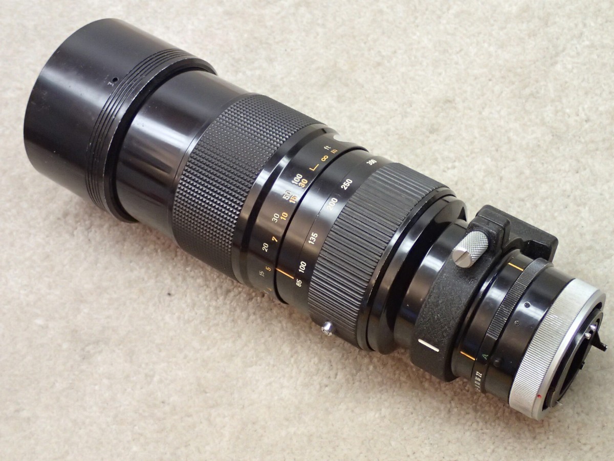 Canon 85-300mm f4.5 FD SSC Vintage Zoom Lens Issues User Item | eBay
