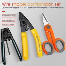 Fiber Optic Tool Aramid Scissors CFS-3 Three Hole Pliers Fiber Optic Stripper