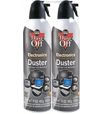 Dust-off Disposable Compressed Gas Duster, 17-oz., Can 