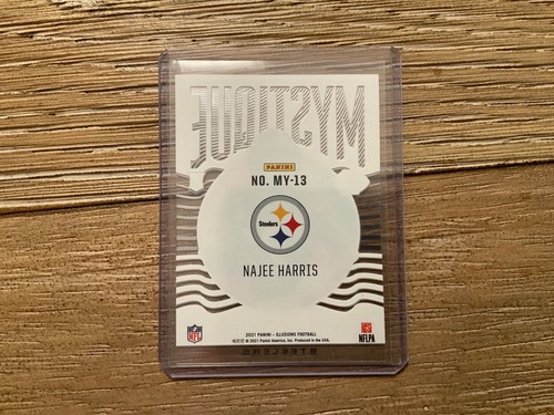 2021 Panini Illusions Najee Harris Mystique Rookie Card Pittsburgh Steelers - Picture 2 of 2