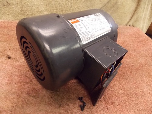 Dayton 2N926BD Electric Motor 56 3ph 1/2hp 1140rpm 208-230/460 General Purpose - Picture 11 of 16