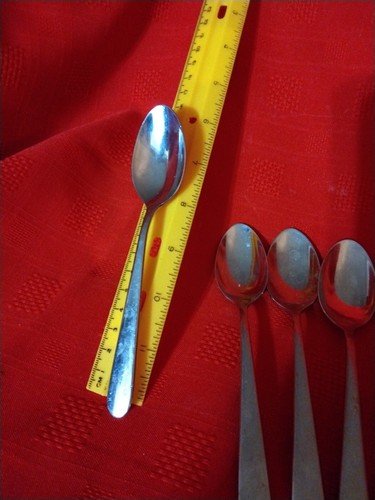 oneida stainless flatware Teaspoons 6 Pc - Picture 2 of 2