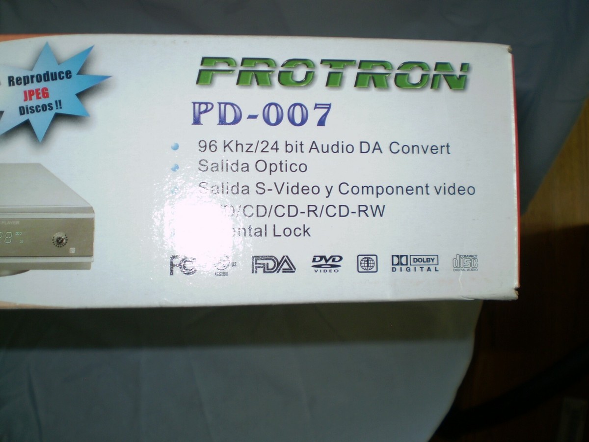 Protron PD-007 プログレッシブ スキャン DVDプレーヤー Amazon | Protron PD-007 プログレッシブ スキャン DVD