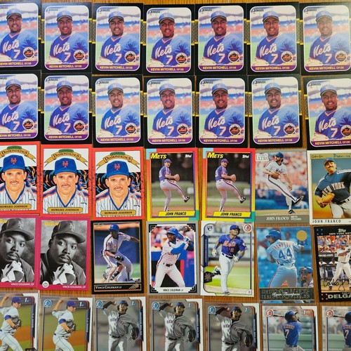 Huge Lot of 410 New York Mets Baseball Cards Stars RCs Inserts Parallels 1986 - Picture 5 of 18