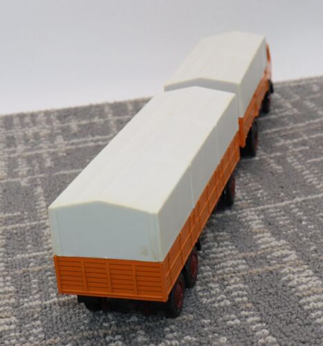 NZG Mercedes Benz Covered Tandem Truck 1:50 Scale No 146 W Germany in Box B - Picture 4 of 10