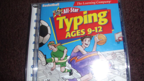 All Star Typing PC CD ROM  Ages 912 FAST FREE USA SHIPPING