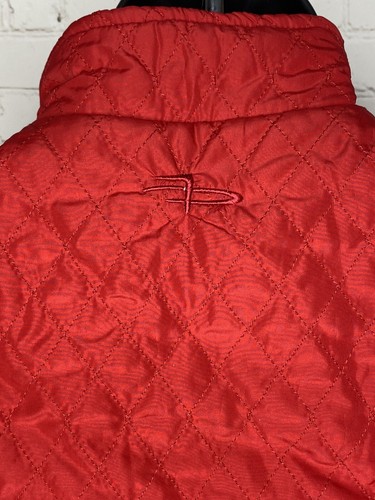 Page & Tuttle Pockets Full Zip leichte Steppweste Gr. Small rot - Bild 3 von 8
