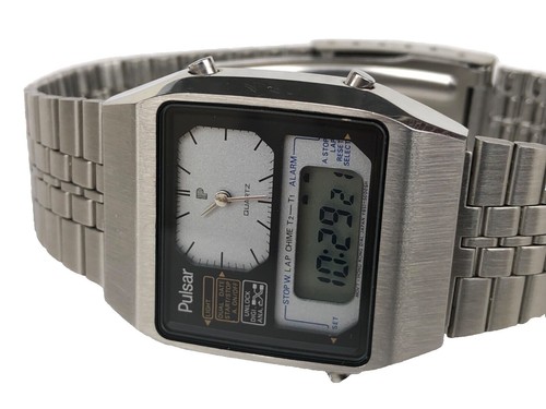 Seiko Digital Quartz F231-4000 Running 28 mm Face 18 cm 