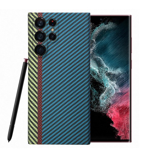 100% Aramid Carbon Faser Hülle Slim Case für Samsung Galaxy S23 Ultra/S23+/S23 - Picture 13 of 130