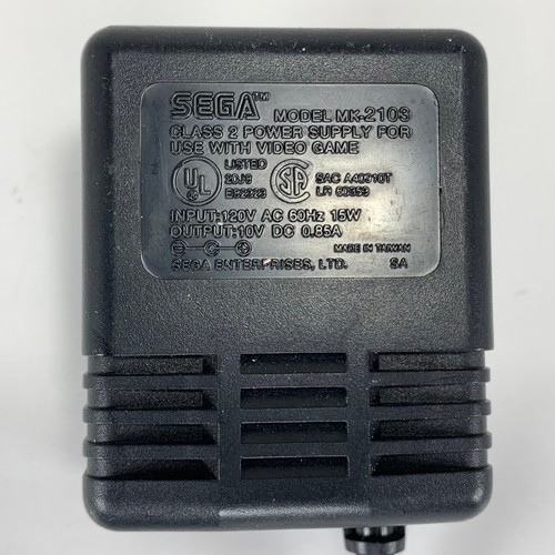 Sega MK-2103 OEM AC Adapter Power Supply Genesis 2 3 32X Nomad Game Gear - Picture 3 of 12