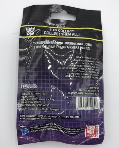 Transformers Megatron Mini Figurine Ltd Edition Hasbro Prexio Stocking Stuffers - Picture 3 of 3