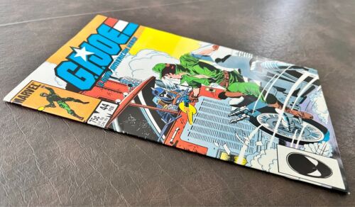 G.I. Joe A Real American Hero #44 Marvel Comics 1986 NM 1st Dr Mindbender, Bazoo - Picture 3 of 6