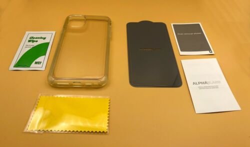 Otterbox Symmetry Clear Phone Case + Alpha Glass Protector iPhone 11 Pro/Pro Max - Picture 7 of 12