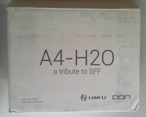 Lian Li x DAN A4-H2O A4 Silver Mini-ITX Computer Case - Picture 6 of 6