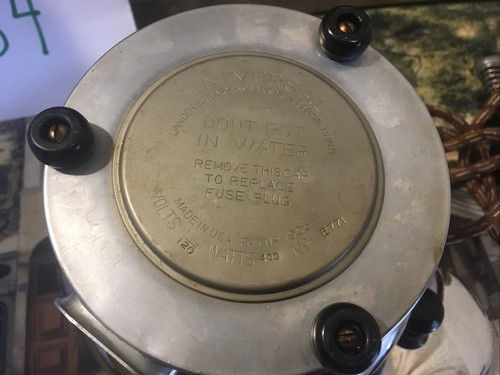 Universal E771 klassischer antiker elektrischer Teekessel Kanne von 1913 - Bild 6 von 10