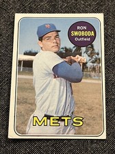 1969 TOPPS #585 RON SWOBODA METS VG-EX