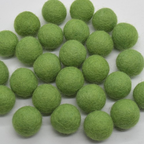 100% Wool Felt Balls - 2 cm – 20 pcs – Pick Any of 101 Colours – Craft Supply - Picture 56 of 107