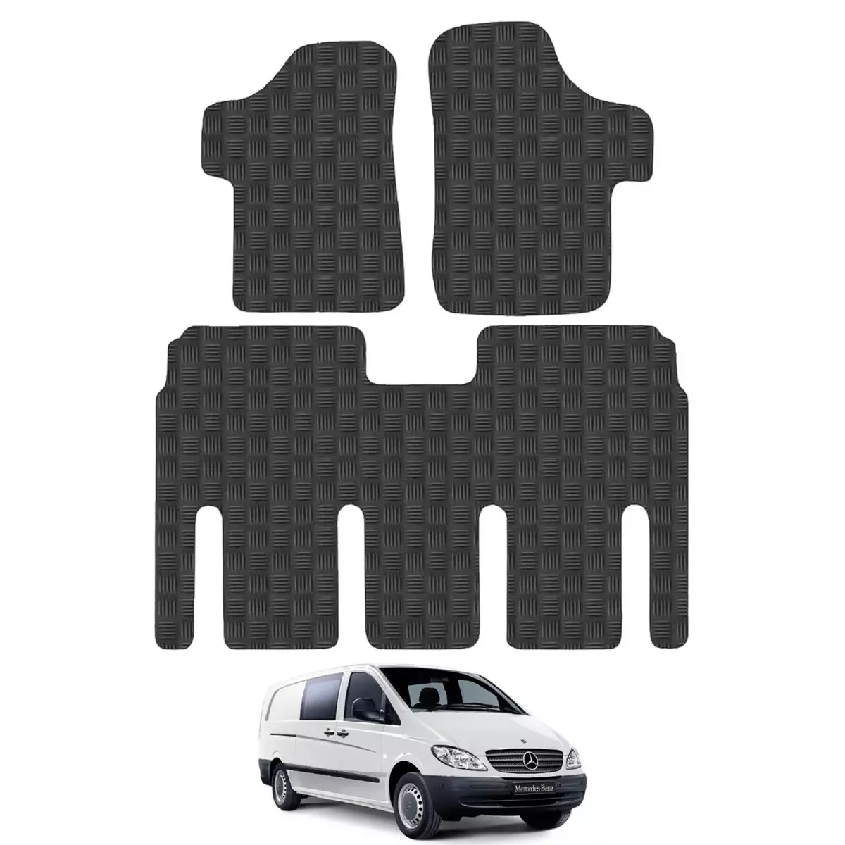 Mercedes vito dualiner floor mats deals