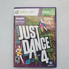 Just Dance 4 Microsoft Xbox 360 Kids Kinect Family Game FAST SHIPPING