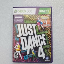Just Dance 4 Microsoft Xbox 360 Kids Kinect Family Game FAST SHIPPING 