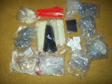Assorted Store shelf display items, S Hooks, Zip Ties, etc.