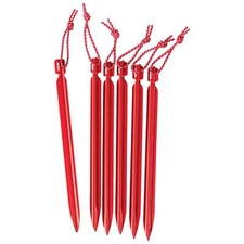 MSR Mini Groundhog Stake Kit V2 6 Pack Tent Peg