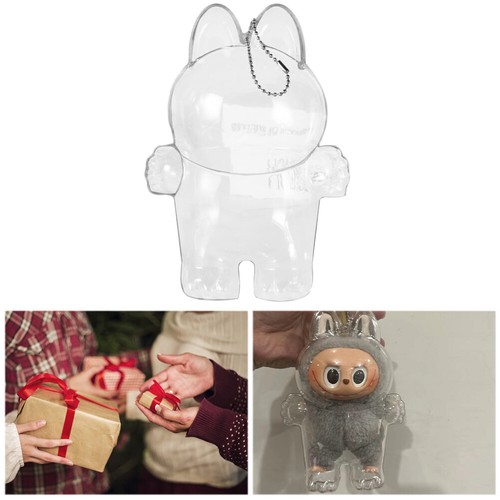 fr Pour Labubu Housse de protection transparente anti-poussière pour poupées de - Photo 3/11