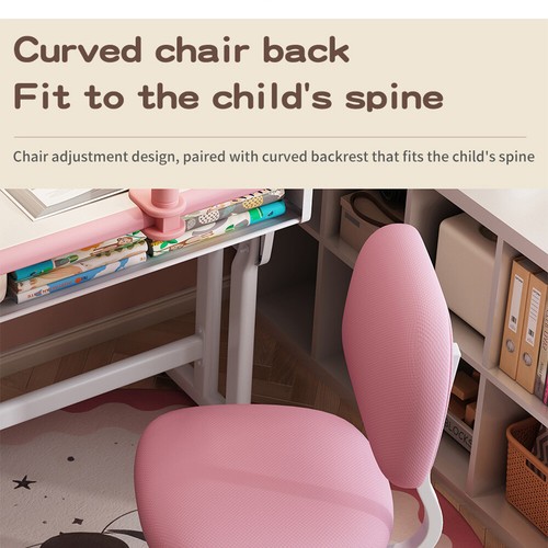 Kids Learning Study Table and Chair Set,Teenagers Desk,Multi-color,Easy Install - Picture 77 of 109