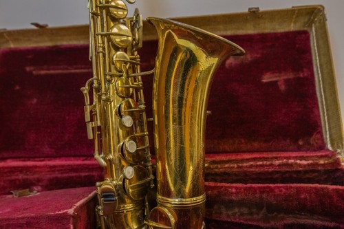 1940s/50s - Viking Malerne Stencil Alto Saxophone & Case - Picture 7 of 24