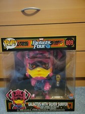 Funko Pop Marvel Galactus with Silver Surfer Black Light 10" Vinyl Figure