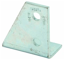 B-Line B134LZN, Strut Angle Fitting, B134L Zn, 1 PC