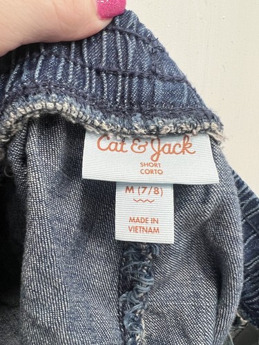 GIRLS Lot Of 4 Summer Shorts Size 7/8 Different Brands/Materials Pre Loved - Picture 8 of 16