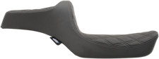 Drag Specialties Predator III Seat With Black Thread Double Diamond 0804-0732