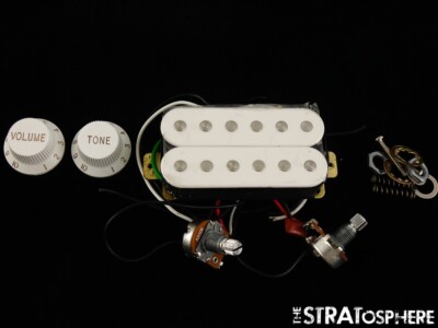 Fender Squier Sonic HT H Series Strat Humbucker PICKUP POTS & KNOBS Stratocaster