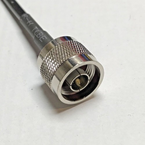 RG8X N Male to N Female (RG8 Mini) Coax RF Cable USA Fast Ship Lot USA Shipping - Picture 2 of 3