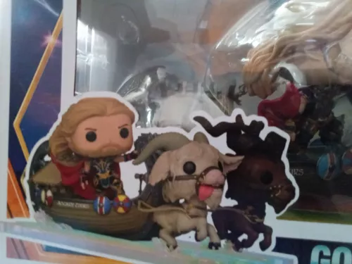 FUNKO POP RIDES -- GOAT BOAT WITH THOR, TOOTHGNASHER & TOOTH GRINDER