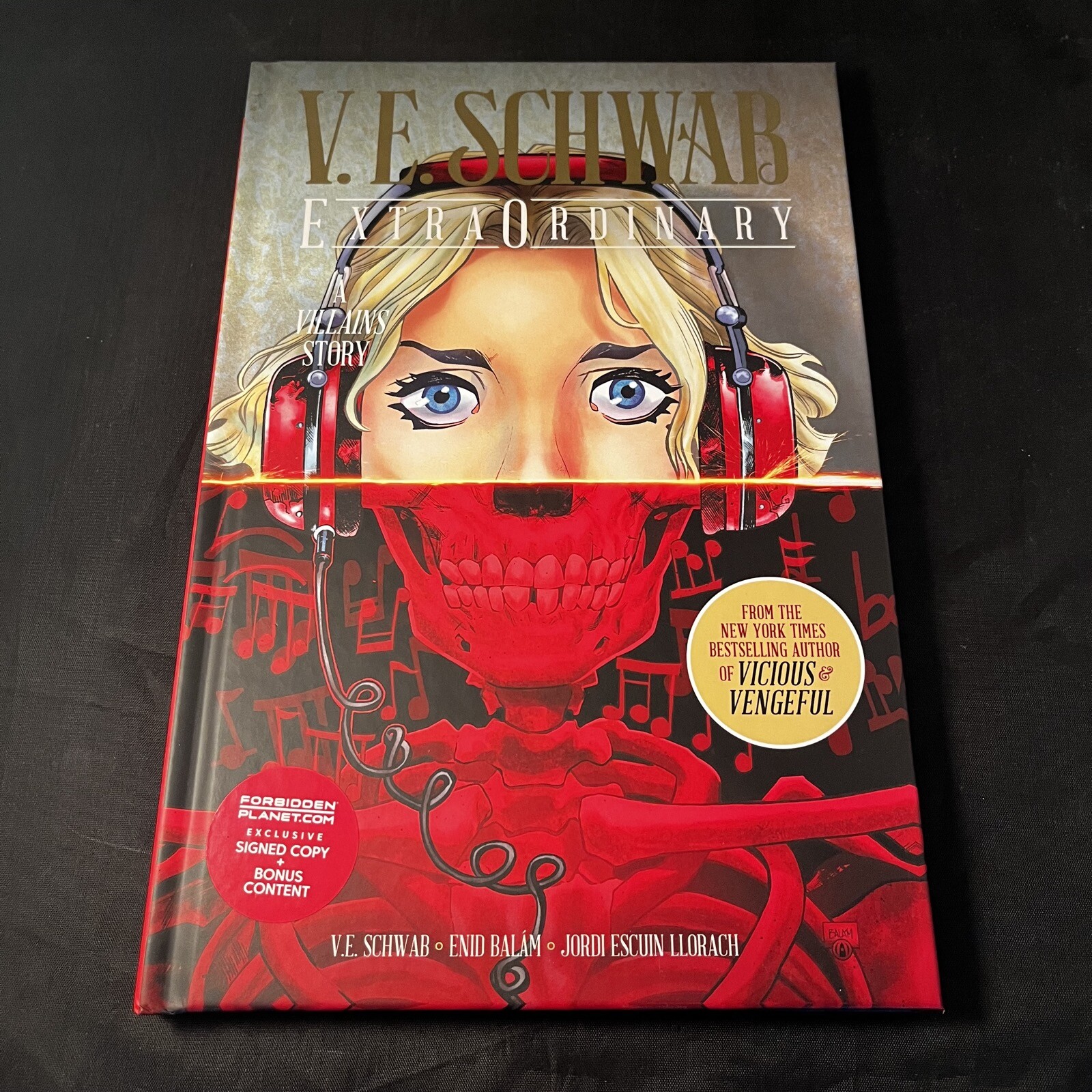 ExtraOrdinary - V E Schwab - Limited Signed Exclusive HB Hardback - NEW