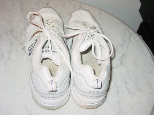 Mens New Balance 622 "MX622WT" White/Blue Cross Training Shoes! Size 12 - Picture 3 of 12