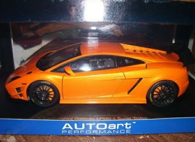 1/18 Autoart Lamborghini Gallardo Super Trofeo Orange Sold Out | eBay