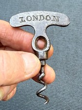 VINTAGE LONDON PATENT CORKSCREW - LUND