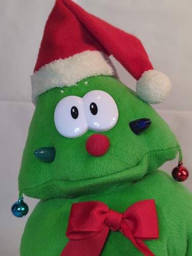 11" CHRISTMAS TREE Cuddle Barn PLUSH TOY ROCKIN ROBBIE **Doesn't Work** - Picture 2 of 7